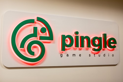 Интерьерная вывеска «Pingle»