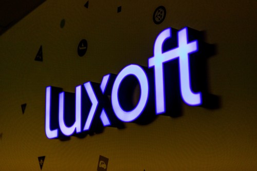 Интерьерная вывеска для «Luxoft»