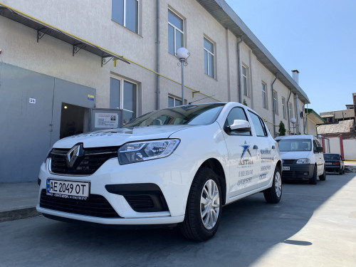 Брендирование авто для компании "Astra service"