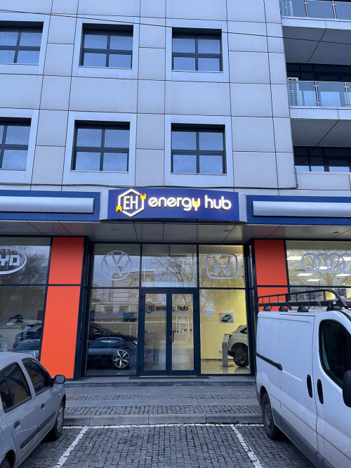 Комплексное оформление для салона електромобилей